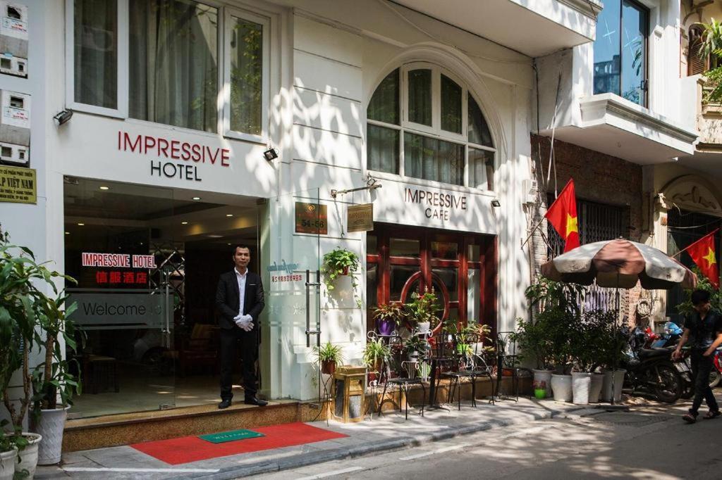 Hanoi Impressive Hotel Exterior foto