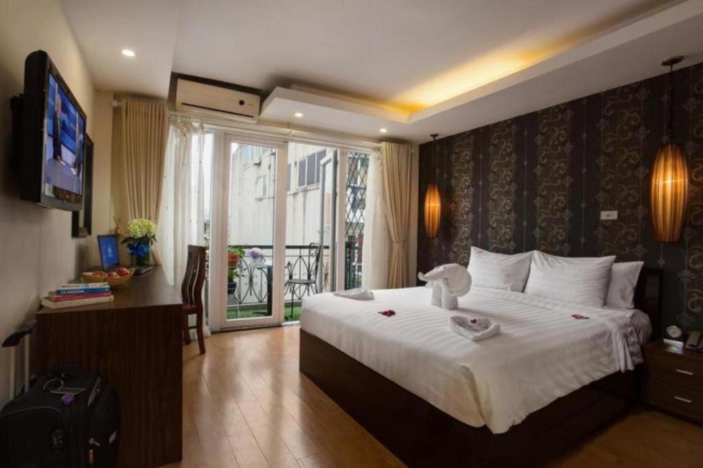 Hanoi Impressive Hotel Exterior foto